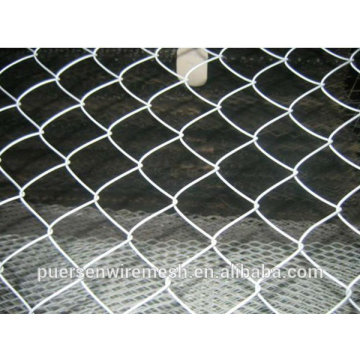 Galvanizado Chain Link Esgrima Mesh 8 gauge